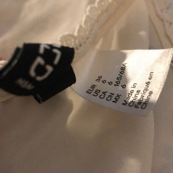 Cream Forever 21 romper - Picture 4 of 5